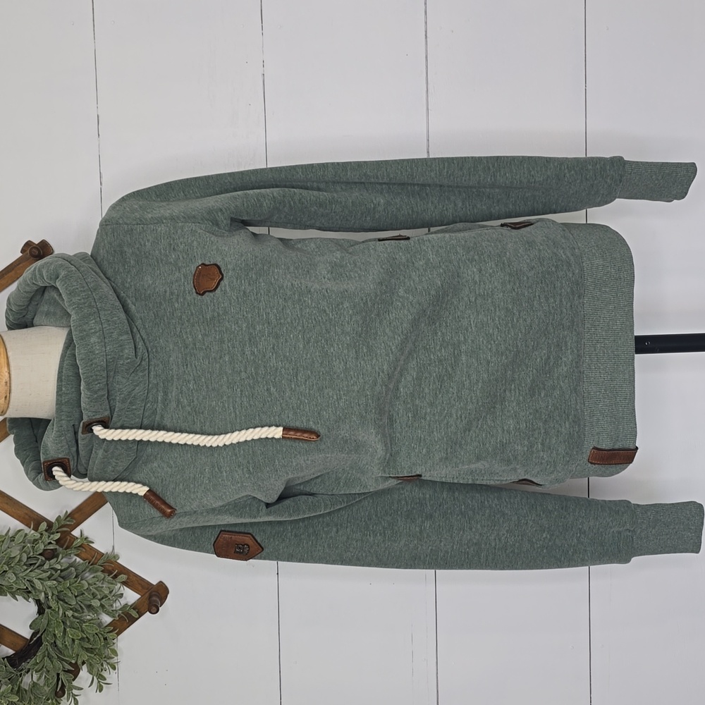 Naketano Hoodie Green Size Small